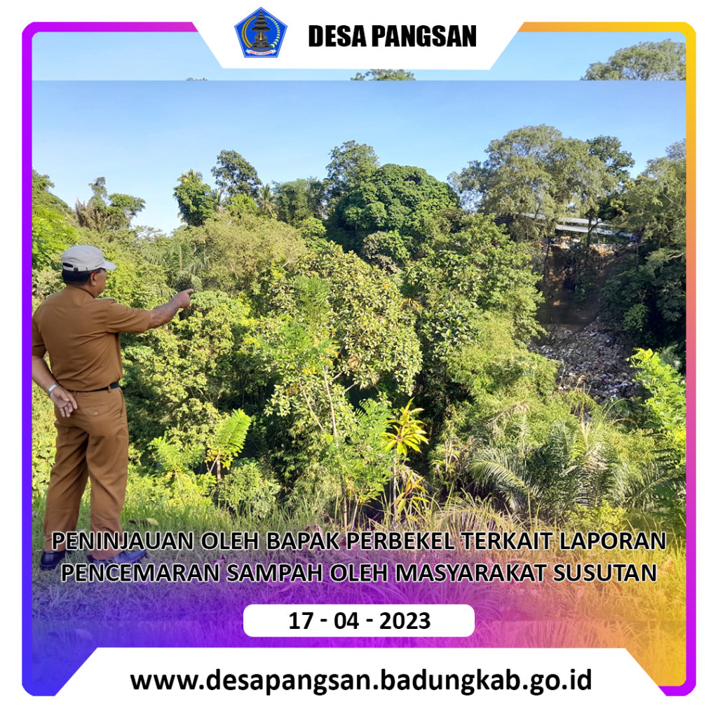 Peninjauan Laporan Warga Terkait Pencemaran lingkungan